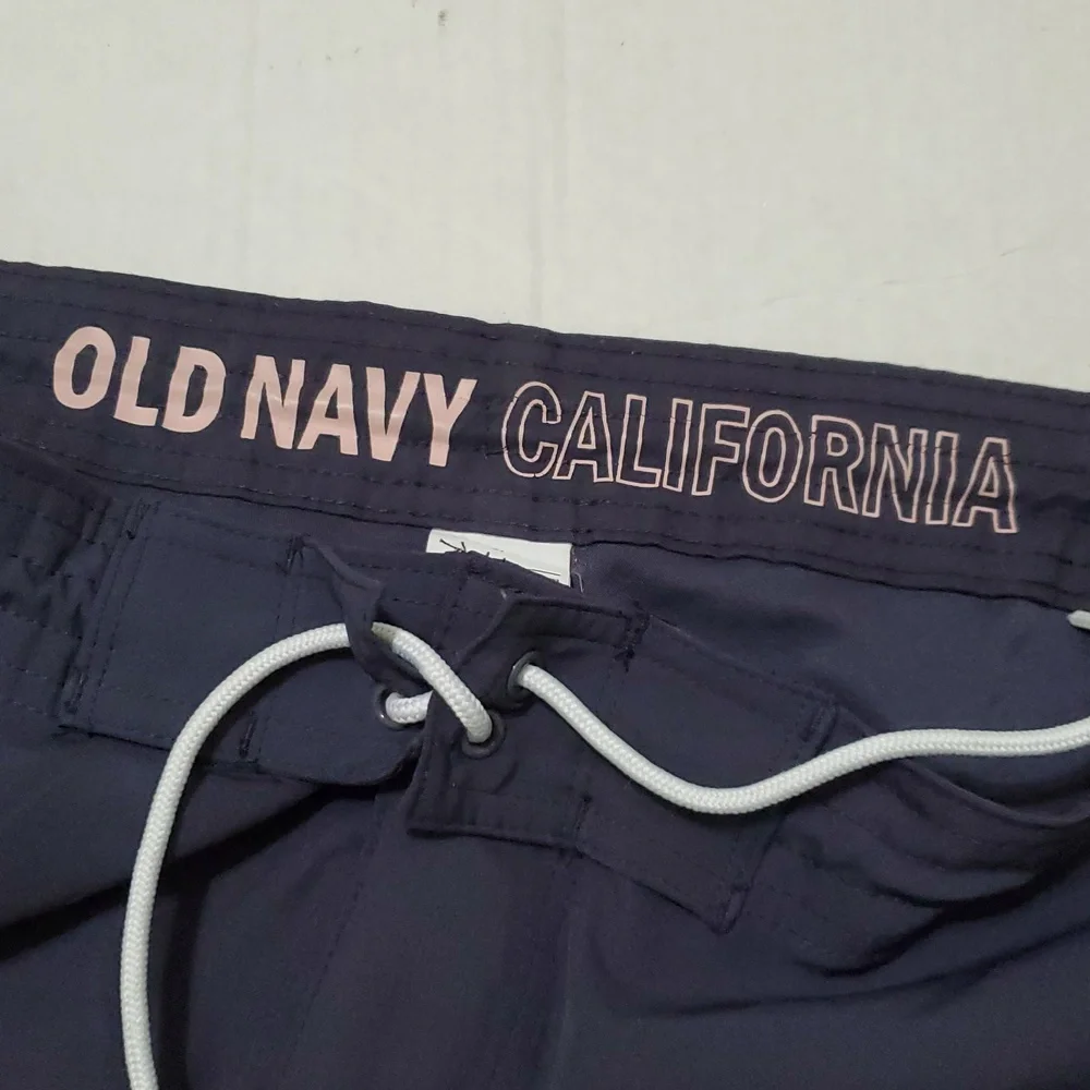 Old Navy Californis Colorblock Boardwalk Surfer Swim Shorts 34